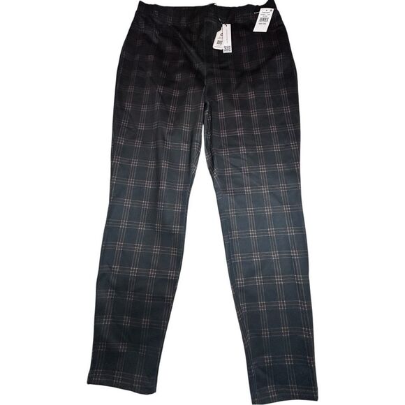 NWTs Sanctuary Runway Legging Stretch Plaid Pants Size XXL - Picture 4 of 9